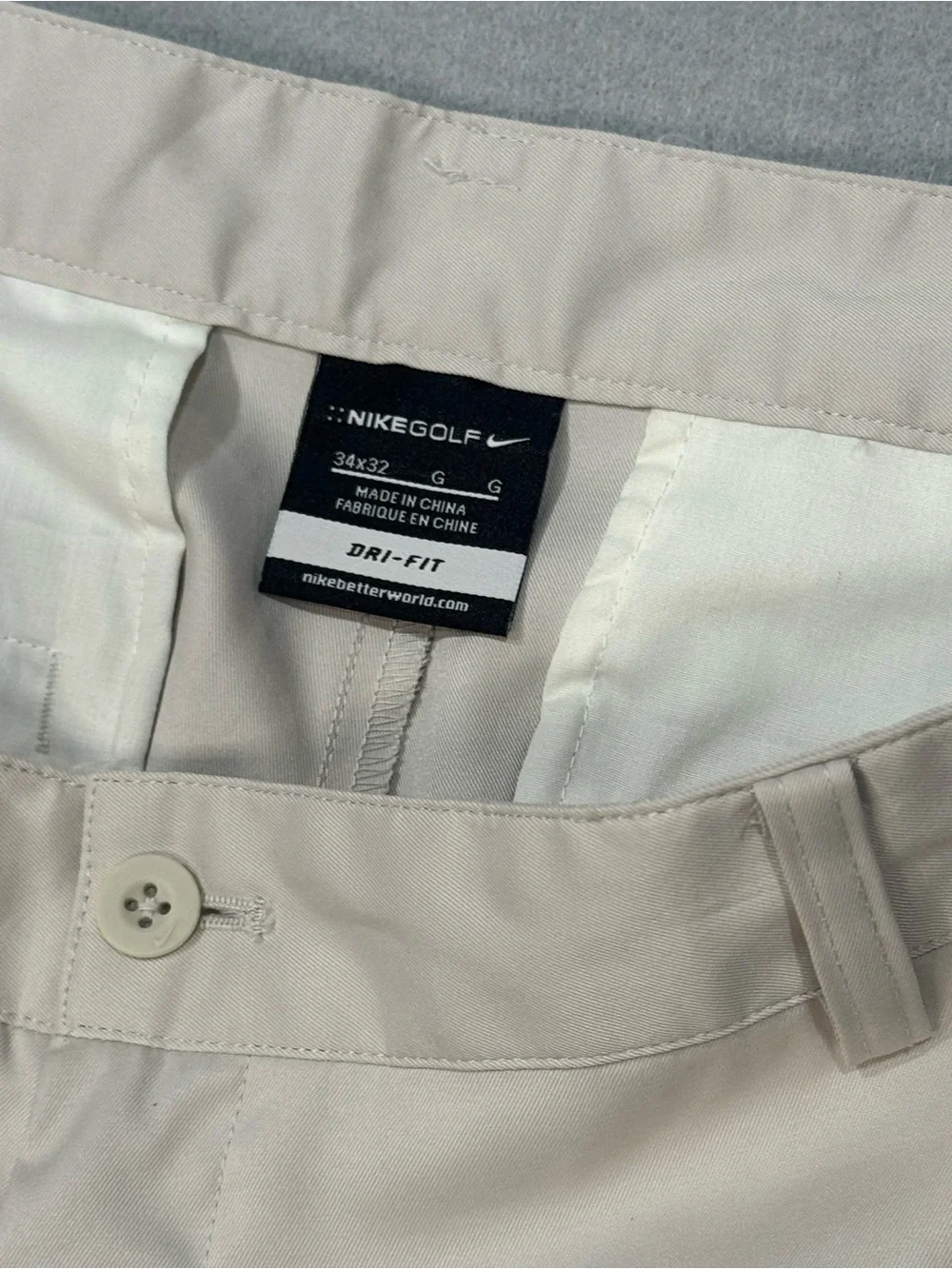 Nike Tour Performance Men’s Flat Front Tech Golf Pants Sweat-Wicking Dri-FIT
